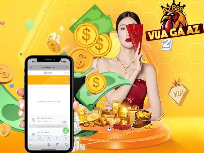 Hỗ trợ hạn mức nạp tiền, rút tiền cao