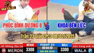 Trận 23 Giải CPC3 8/3/2025 - Phúc Bình Dương B Vs Khoa Bến Lức