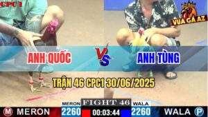 Trận 46 CPC1 30/06/2025 - Gà Anh Quốc 1 Tay Nước Đá Gãy Cánh Đối Thủ