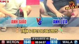 Trận 6 CPC1 30/06/2025 - Gà Điều Ông Giáo Nạp 2 Chân Đá Que Gãy Cánh