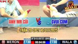 Trận 20 CPC1 10/7/2025 - Chúc Mừng GVUI.COM Được 3 Điểm Đầu Tiên
