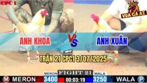 Trận 21 CPC1 3/7/2025 - Bướm Anh Xuân Nhỏ Mà Dí Bạc Bị Đá Chạy Mất Dép