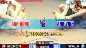 Trận 33 CPC2 2/7/2025 - Bướm Hiệu Bảo Sting 1 Cước Định Đoạt Thắng Bại