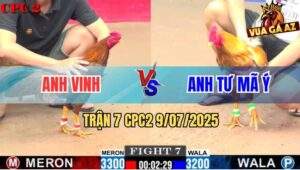 Trận 7 CPC2 9/7/2025 - Khét Anh Vính Đá Vàng Anh Tư Mã Ý Chạy La Làng