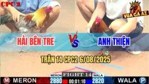 Trận 14 CPC2 6/8/2025 - Anh Hải Bến Tre Và Anh Thiện
