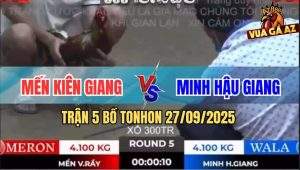 Trận 5 Bồ TonHon 27/09/2025 - Anh Mến Kiên Giang Và Anh Minh Hậu Giang