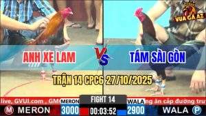 Trận 14 CPC6 27/10/2025 - Điều Chân Trắng Vợ Mắng Cũng Chơi