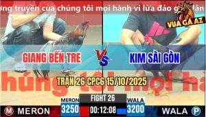 Trận 26 CPC6 15/10/2025 - Cú Kêu Điều Chạy Sau Tay Nước Đầu