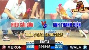 Trận 3 CPC6 15/10/2025 - Điều Cọp Anh Hiếu Nhét Đúng Chân Lúa Về