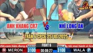 Trận 6 CPC6 26/10/2025 - Gà Cú Chặn Bối Chân Gà Vàng Rãy Giò