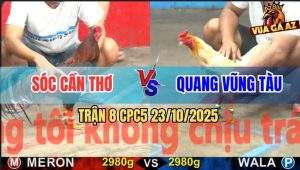 Trận 8 CPC5 23/10/2025 - Bướm Anh Quang May Độ Phản Chân Cuối Quá Đẹp