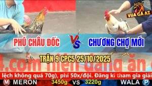 Trận 9 CPC5 25/10/2025 - Anh Phú Châu Đốc Và Anh Chương Chợ Mới