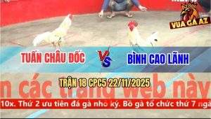 Trận 18 CPC5 22/11/2025 - Bướm Lá Bị Đá Lọt Bọng Chạy Kêu Trời