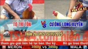 Trận 20 CPC5 15/11/2025 - Anh Tơ Trí Tôn Và Anh Cường Long Xuyên