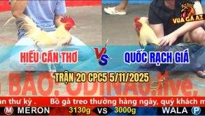 Trận 20 CPC5 5/11/2025 - Anh Hiếu Cần Thơ Và Anh Quốc Rạch Giá