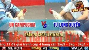 Trận 26 CPC5 17/11/2025 - Bướm Đỏ Đâm Bướm Anh Tư Xả Lũ Hai Chiều