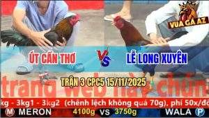 Trận 3 CPC5 15/11/2025 - Anh Út Cần Thơ Và Anh Lễ Long Xuyên