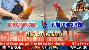 Trận 4 CPC5 15/11/2025 - Anh Bon Campuchia Và Anh Tuấn Long Xuyên