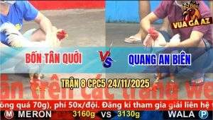 Trận 8 CPC5 24/11/2025 - Anh Bốn Và Anh Quang Bất Phân Thắng Bại