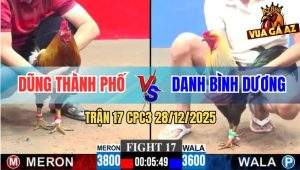 Trận 17 CPC3 28/12/2025 - Chuối Đen Anh Danh Đâm Như Rải Đinh