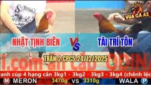 Trận 2 CPC5 24/12/2025 - Xanh Kẹp Vô Đâm Đỏ Ngã Ngang Trong 1 Nốt Nhạc