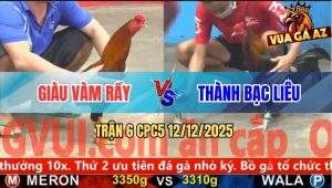 Trận 6 CPC5 12/12/2025 - Điều Chân Trắng Anh Thành Đâm Que Ói Đen Đầu