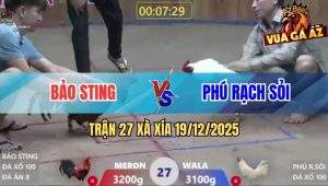 Trận 27 Xà Xía 19/12/2025