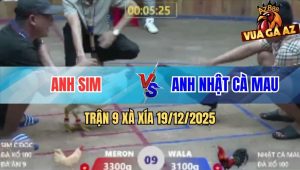 Trận 9 Xà Xía 19/12/2025