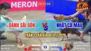 Trận 13 Xà Xía 10/1/2026 - Gà Úa Anh Danh Sài Gòn Dỡ Giò Là Có Kết Quả