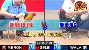 Trận 28 CPC3 8/1/2026 - Gà Que Anh Đứa Đá Quá Đâm, Khét Té Quẹo Cổ