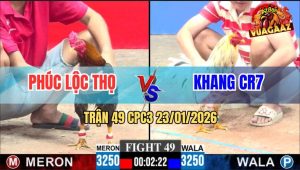 Trận 49 CPC3 23/1/2026 - Điều Phá Đôi Đá Bướm Tính Ga King Ra Si Rô