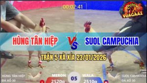 Trận 5 Xà Xía 23/1/2026 - Úa Anh Hùng Siết Cây Lưng Bướm Nằm Bại Liệt