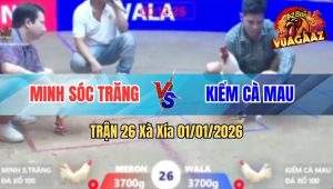 Trận 26 Xà Xía 01/01/2026