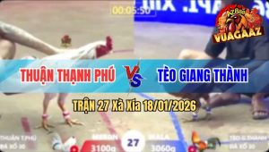 Trận 27 Xà Xía 18/01/2026